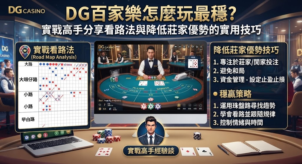 實戰高手分享看路法與降低莊家優勢的實用技巧